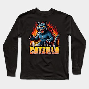 Catzilla S01 D17 Long Sleeve T-Shirt